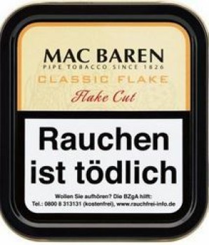 Mac Baren Classic Flake (Vanilla Flake) Pfeifentabak